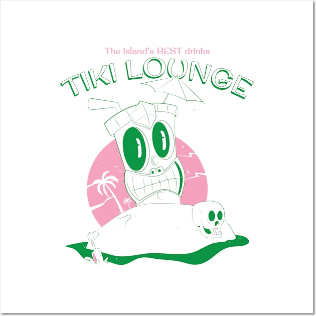 Tiki Lounge Wall Art by oddesigners